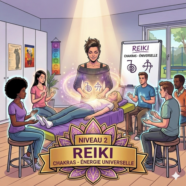 Méthode Reiki et soins énergétique Niveau 2