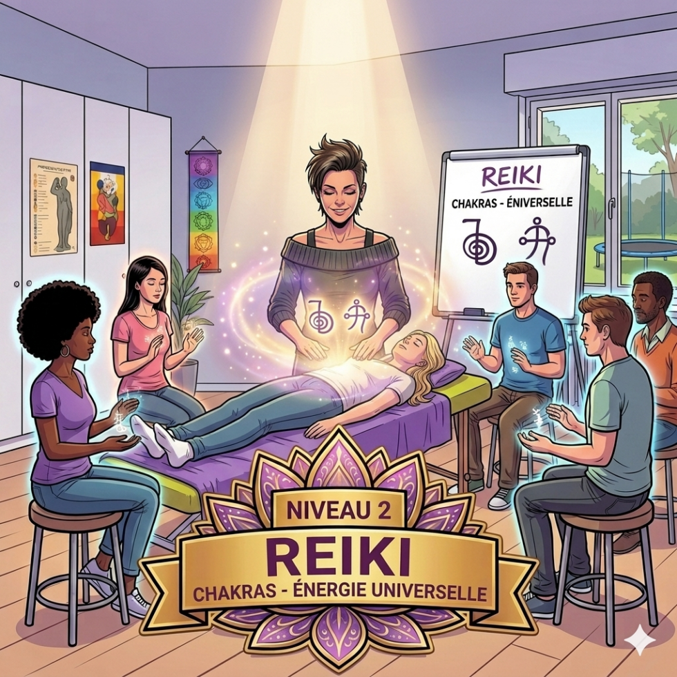 Méthode Reiki et soins énergétique Niveau 2